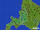 2024年11月16日の道央のアメダス(日照時間)
