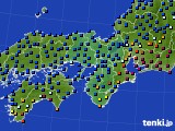 近畿地方のアメダス実況(日照時間)(2024年11月17日)