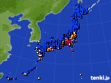 2024年11月17日のアメダス(日照時間)