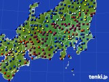関東・甲信地方のアメダス実況(日照時間)(2024年11月18日)
