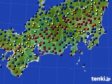 東海地方のアメダス実況(日照時間)(2024年11月18日)