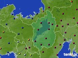 滋賀県のアメダス実況(日照時間)(2024年11月19日)