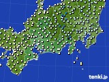 東海地方のアメダス実況(気温)(2024年11月20日)