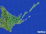 道東のアメダス実況(気温)(2024年11月20日)