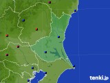 2024年11月21日の茨城県のアメダス(日照時間)