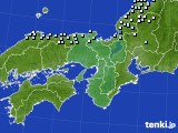 2024年11月22日の近畿地方のアメダス(降水量)