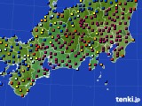 東海地方のアメダス実況(日照時間)(2024年11月24日)