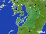 2024年11月27日の熊本県のアメダス(降水量)