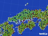 中国地方のアメダス実況(日照時間)(2024年11月28日)
