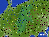 長野県のアメダス実況(日照時間)(2024年11月28日)