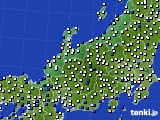 北陸地方のアメダス実況(風向・風速)(2024年11月30日)