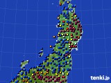東北地方のアメダス実況(日照時間)(2024年12月01日)