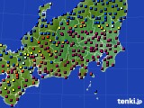 関東・甲信地方のアメダス実況(日照時間)(2024年12月01日)