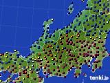 北陸地方のアメダス実況(日照時間)(2024年12月01日)