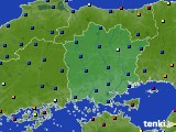 岡山県のアメダス実況(日照時間)(2024年12月01日)