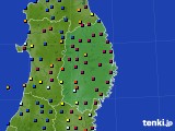 岩手県のアメダス実況(日照時間)(2024年12月01日)