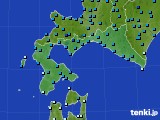 2024年12月01日の道南のアメダス(気温)