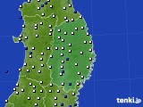 岩手県のアメダス実況(風向・風速)(2024年12月01日)
