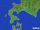 2024年12月02日の道南のアメダス(気温)