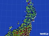 東北地方のアメダス実況(日照時間)(2024年12月03日)