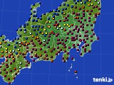 関東・甲信地方のアメダス実況(日照時間)(2024年12月03日)