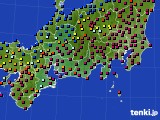 東海地方のアメダス実況(日照時間)(2024年12月03日)