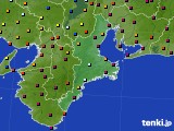 三重県のアメダス実況(日照時間)(2024年12月03日)
