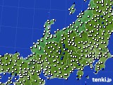 北陸地方のアメダス実況(風向・風速)(2024年12月03日)