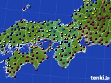 近畿地方のアメダス実況(日照時間)(2024年12月04日)