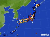 アメダス実況(日照時間)(2024年12月05日)