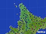 道北のアメダス実況(日照時間)(2024年12月05日)