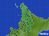 道北のアメダス実況(積雪深)(2024年12月07日)