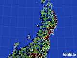東北地方のアメダス実況(日照時間)(2024年12月07日)
