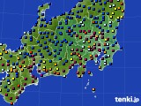 関東・甲信地方のアメダス実況(日照時間)(2024年12月07日)