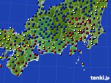 2024年12月07日の東海地方のアメダス(日照時間)