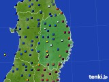 岩手県のアメダス実況(日照時間)(2024年12月07日)