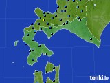 道南のアメダス実況(積雪深)(2024年12月08日)