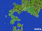 道南のアメダス実況(日照時間)(2024年12月08日)