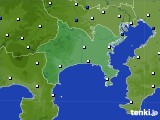 2024年12月08日の神奈川県のアメダス(風向・風速)