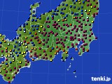 関東・甲信地方のアメダス実況(日照時間)(2024年12月09日)