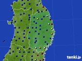 岩手県のアメダス実況(日照時間)(2024年12月09日)