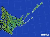 道東のアメダス実況(気温)(2024年12月09日)