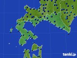 2024年12月09日の道南のアメダス(気温)