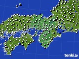 近畿地方のアメダス実況(風向・風速)(2024年12月09日)