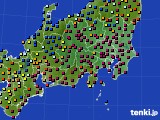 関東・甲信地方のアメダス実況(日照時間)(2024年12月10日)