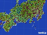 東海地方のアメダス実況(日照時間)(2024年12月10日)