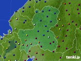 岐阜県のアメダス実況(日照時間)(2024年12月10日)