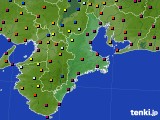三重県のアメダス実況(日照時間)(2024年12月10日)