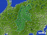 長野県のアメダス実況(気温)(2024年12月10日)