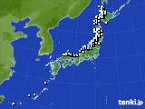 アメダス実況(降水量)(2024年12月11日)